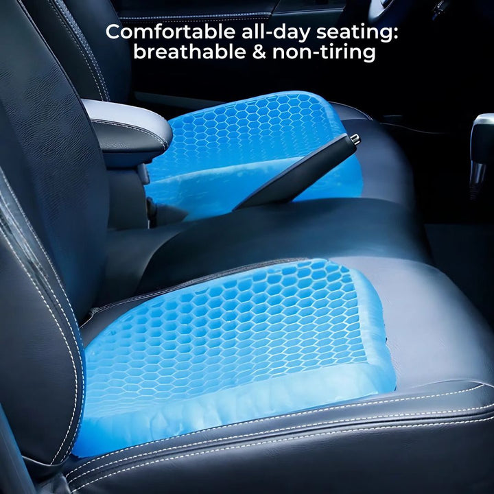 GelRelax Seat Cushion – Orthopedic Gel Cushion for Pressure Relief and Comfort | Kalsten