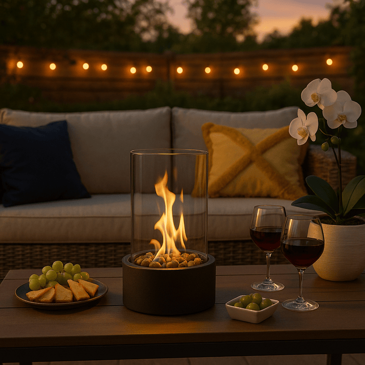 Modern Bioethanol Tabletop Fireplace