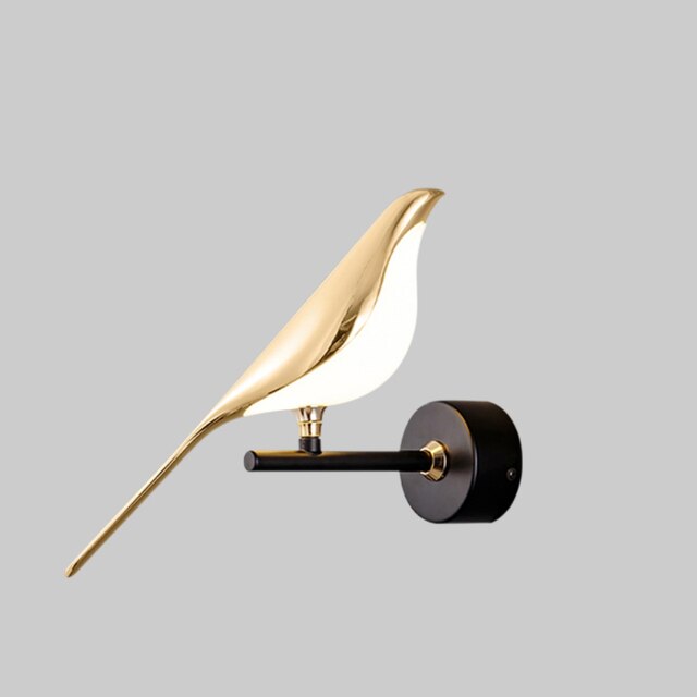 LumiBird Nordic LED Bird Wall Lamp - Elegant light for your space | Kalsten