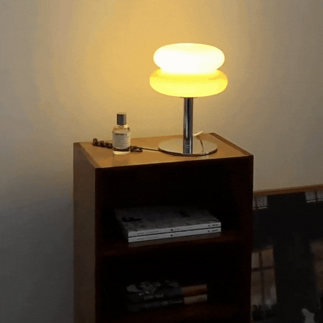 GlamoraLite - Elegant Glass Table Lamp for Your Interior | Kalsten