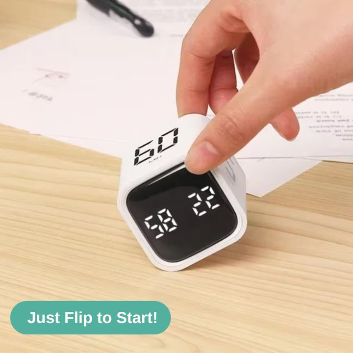Kalsten | Smart Cube Timer with Gravity Sensing and LED Display