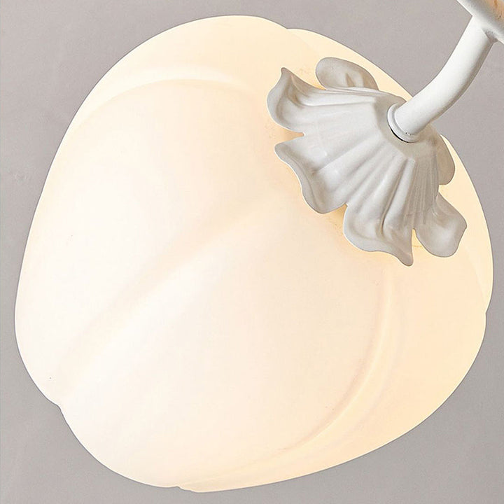 Kalsten | Ceiling Light with Floral Glass Shade Design