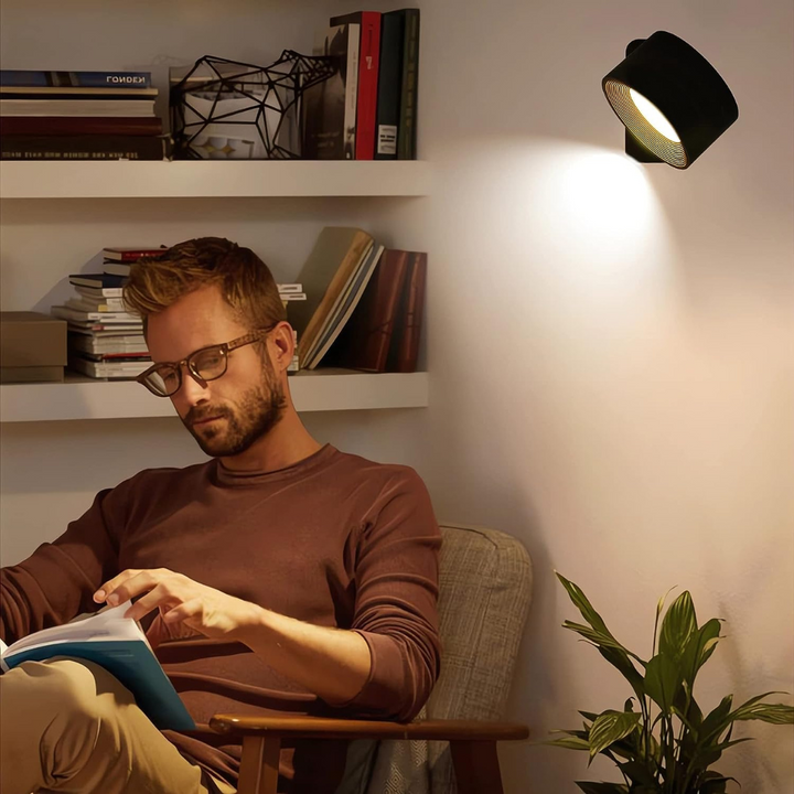 FlexiLamp – Wireless, Rechargeable Wall Light with 360° Rotation | Kalsten