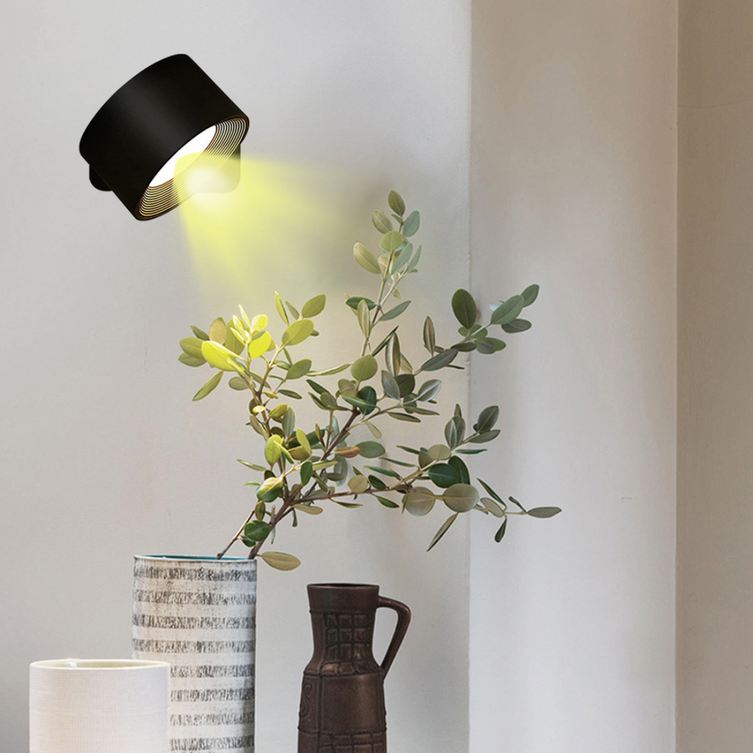 FlexiLamp – Wireless, Rechargeable Wall Light with 360° Rotation | Kalsten