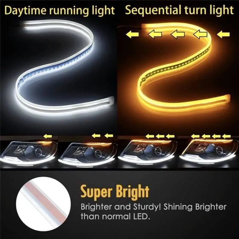 Kalsten | Dynamic front light LEDs for the car – Safe on the road at night, fog & wet conditions