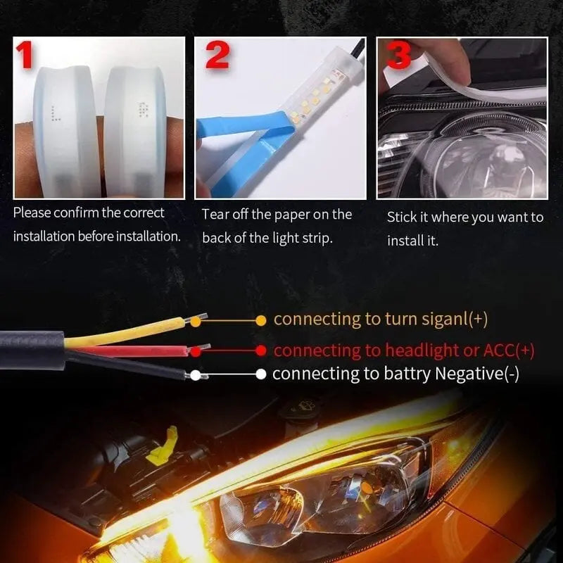 Kalsten | Dynamic front light LEDs for the car – Safe on the road at night, fog & wet conditions