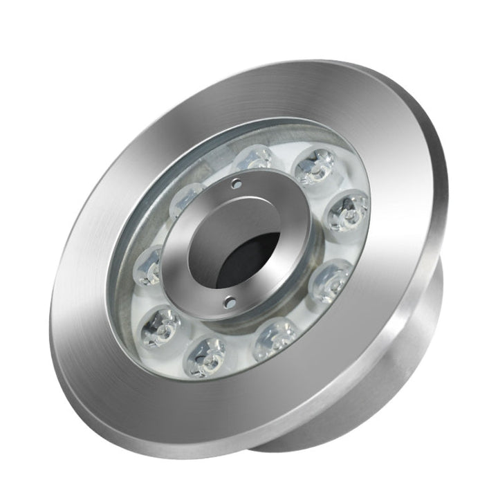Kalsten | 18W Landscape Colored Color Change Ring LED Stainless Steel Underwater Fountain Light (Colorful)