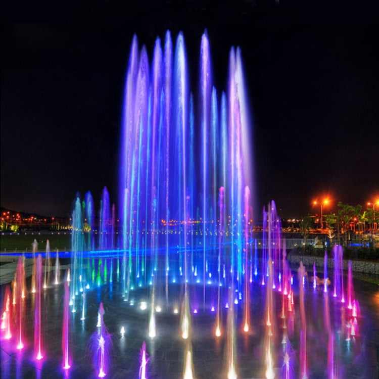 Kalsten | 18W Landscape Colored Color Change Ring LED Stainless Steel Underwater Fountain Light (Colorful)