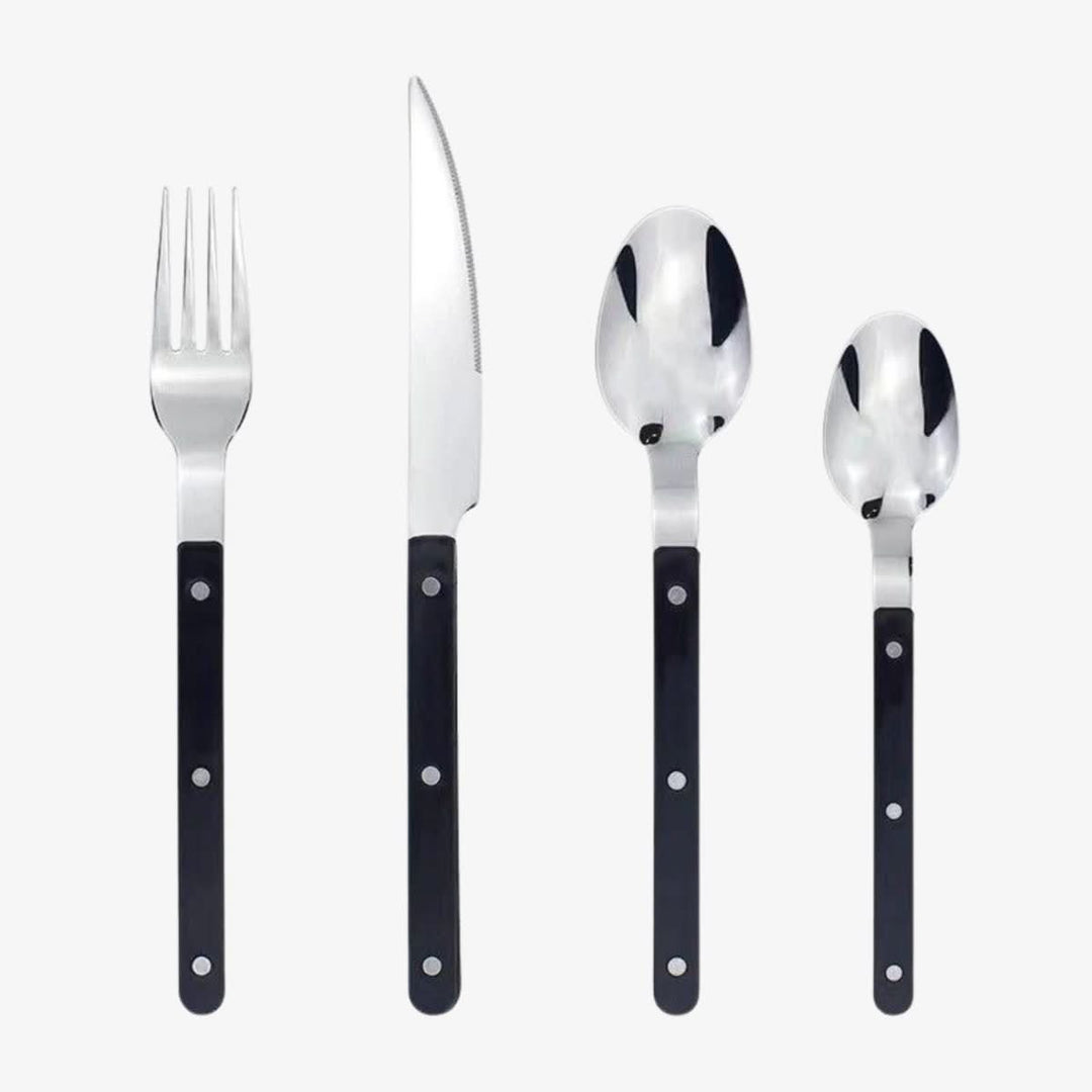 Kalsten | 24-piece stainless steel cutlery set with engraving