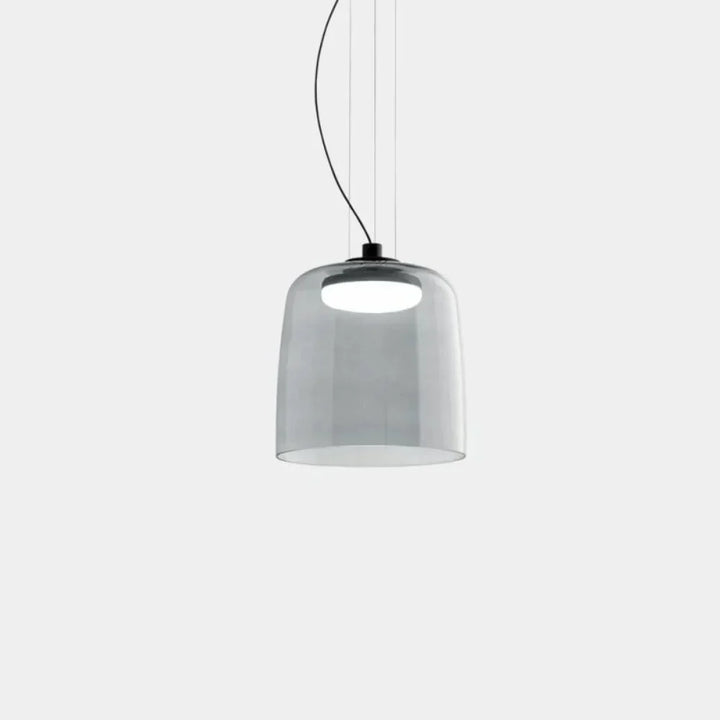 Pendant Light Glass Bowl 10 in Adjustable Dining Room Lounge Hanging Lamp Artistic Ambient Lighting | Kalsten