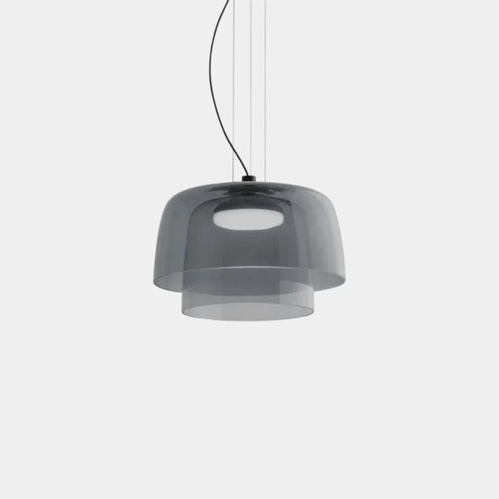 Pendant Light Glass Bowl 10 in Adjustable Dining Room Lounge Hanging Lamp Artistic Ambient Lighting | Kalsten