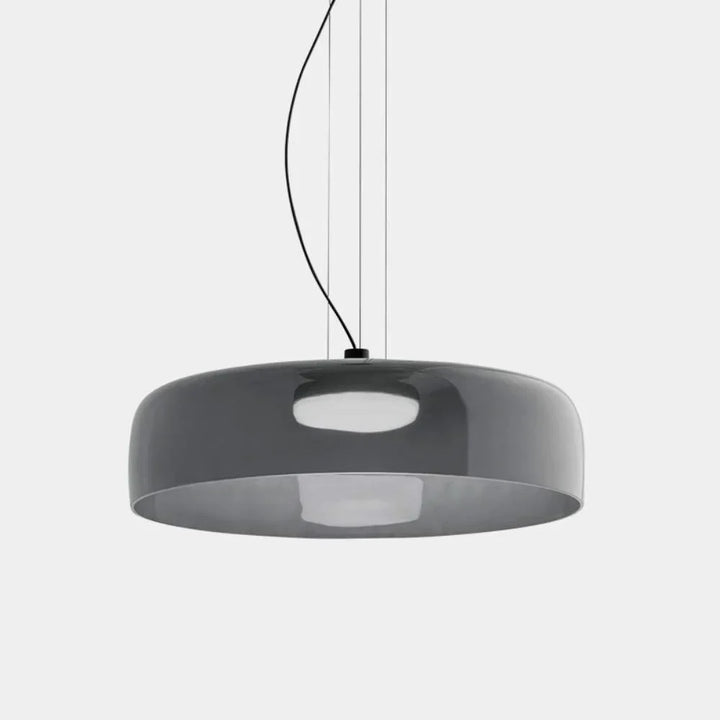 Pendant Light Glass Bowl 10 in Adjustable Dining Room Lounge Hanging Lamp Artistic Ambient Lighting | Kalsten