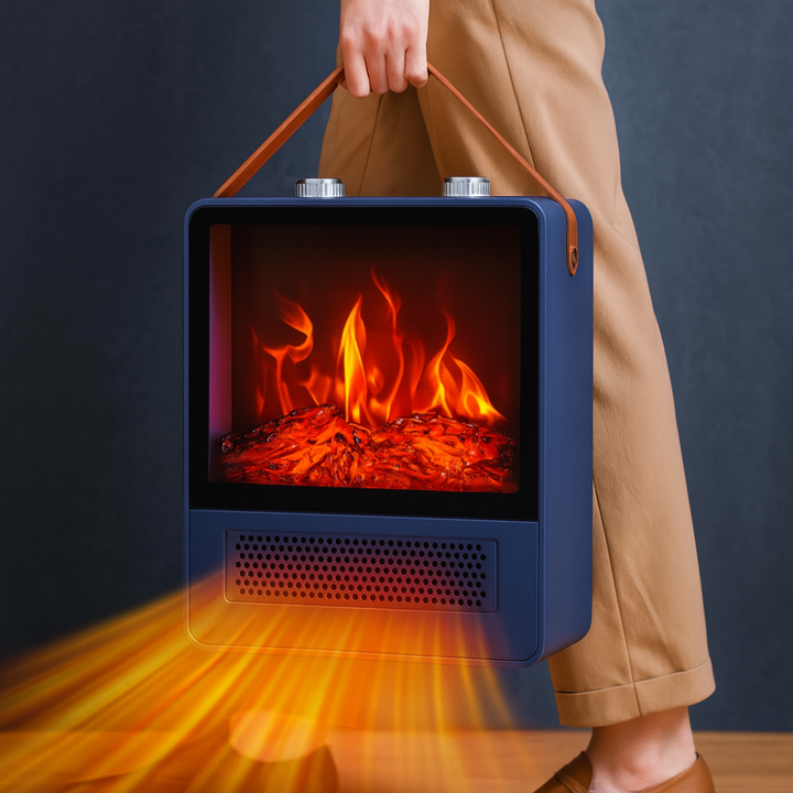 Portable Electric Fireplace Style Room Heater Kalsten