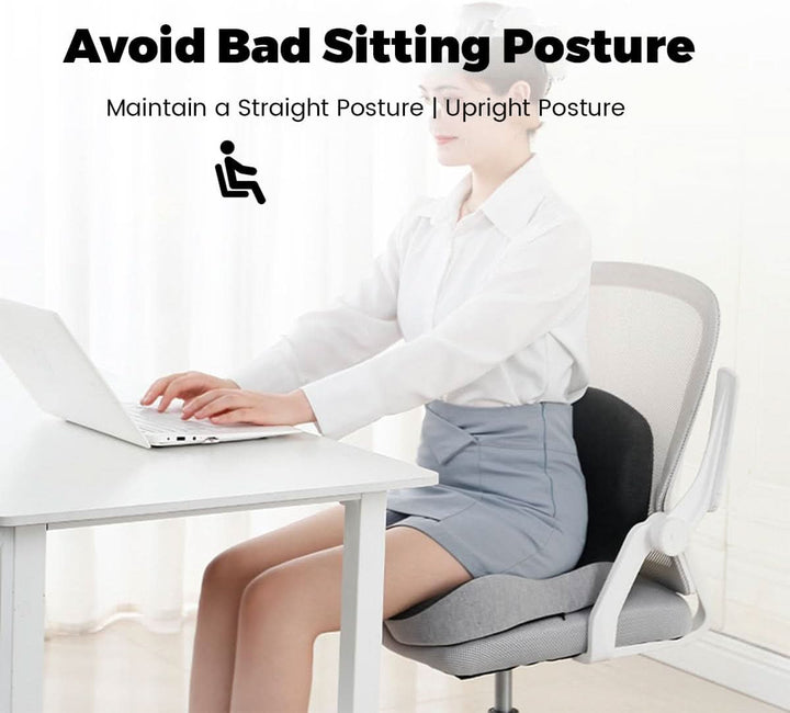 ErgoComfort Pad Memory Foam Seat Cushion | Kalsten
