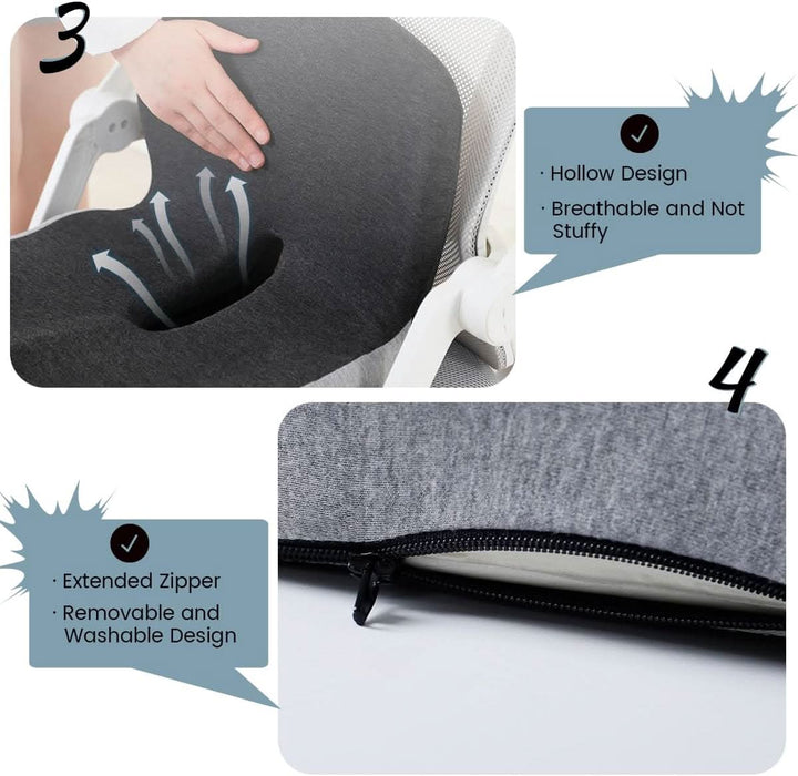 Kalsten | Ergonomic Seat Cushion with Lumbar Support