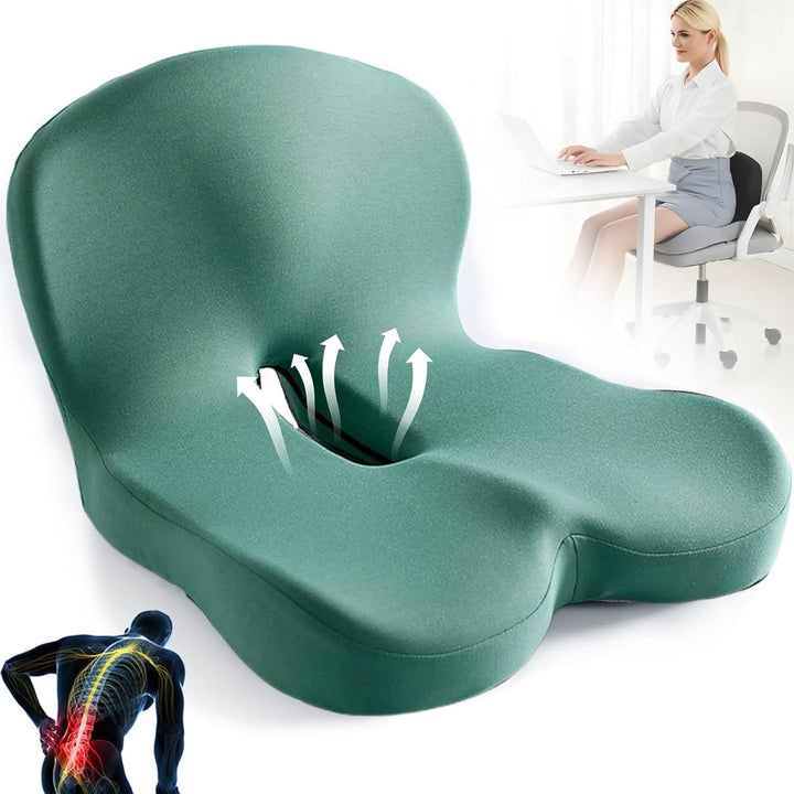 Kalsten | Ergonomic Seat Cushion with Lumbar Support
