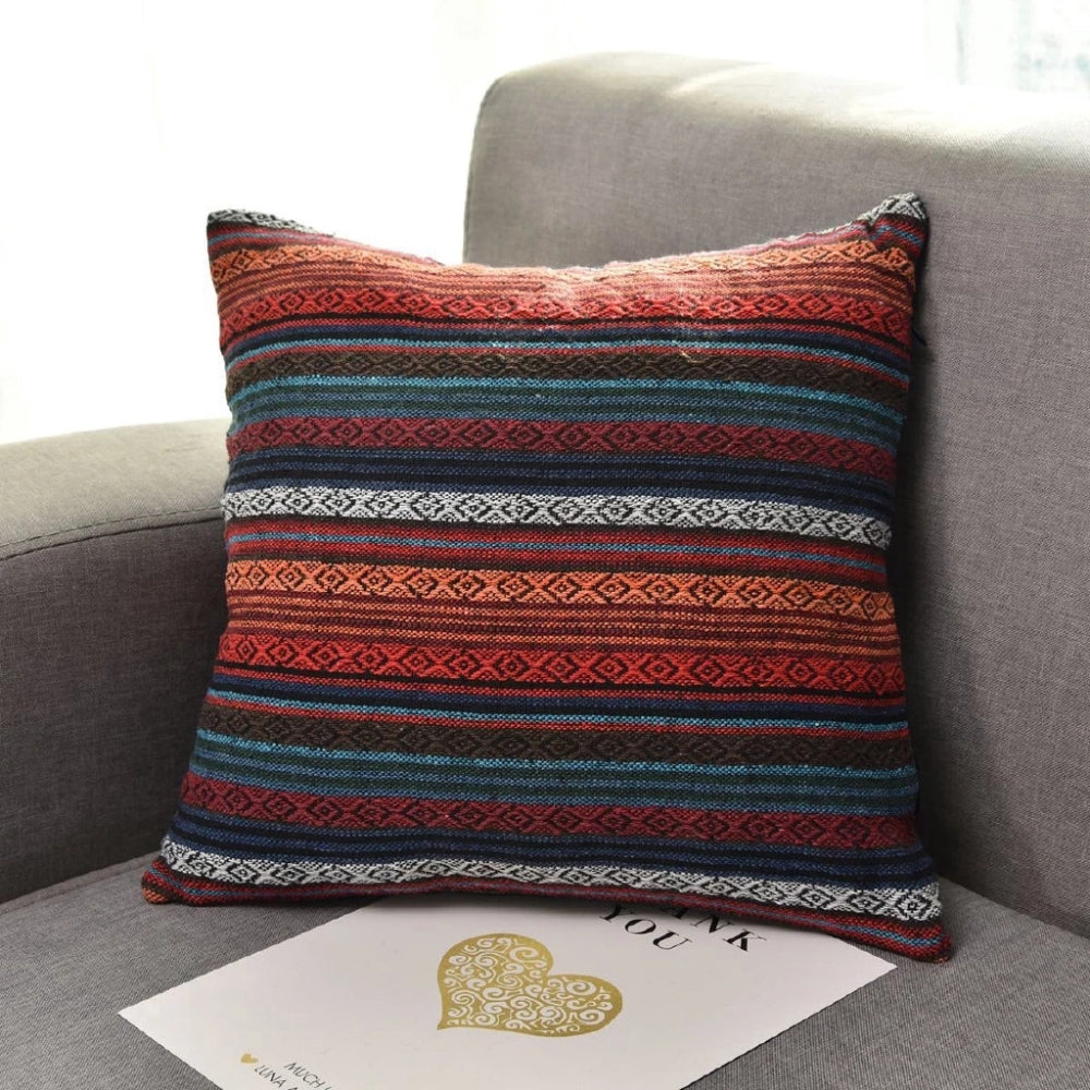 Kalsten | Ethnic Bohemian Geometric Cushion Cover