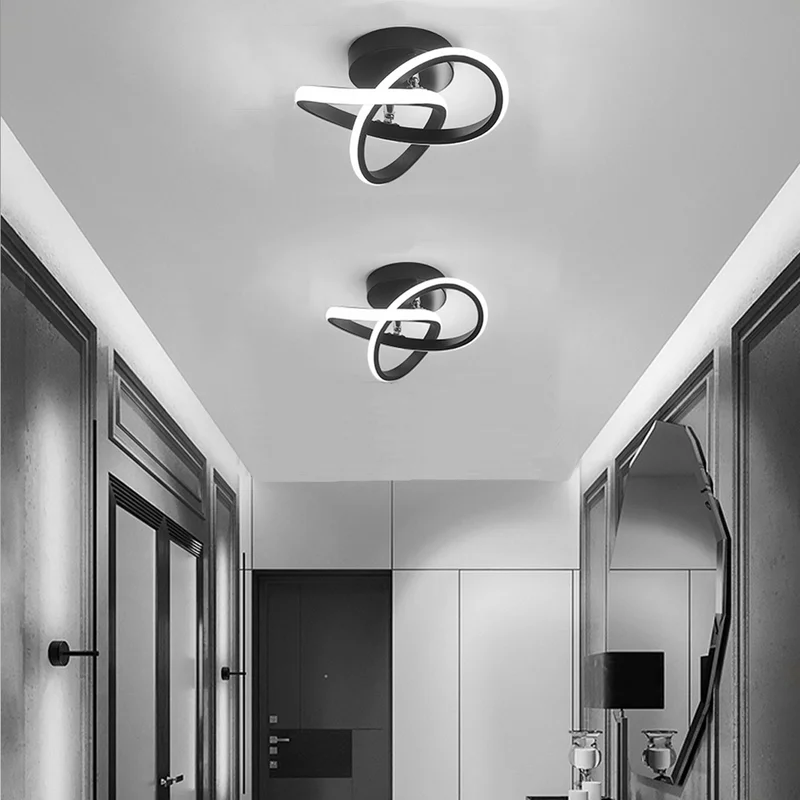 Black Metal LED Pendant Lamp Kalsten