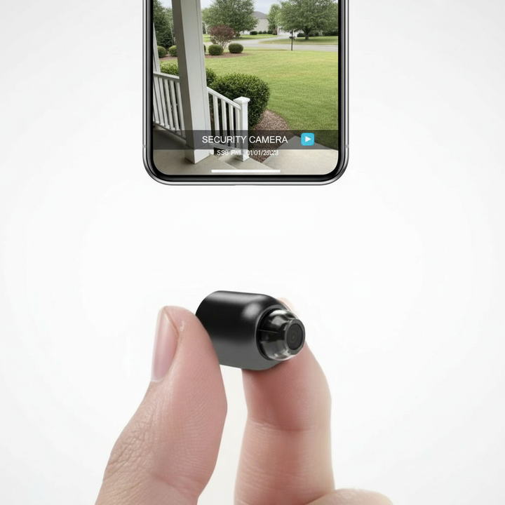Ultracompact Wi-Fi surveillance camera with night vision | Kalsten