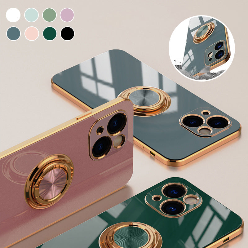 Plated iPhone Case with Ring | Kalsten