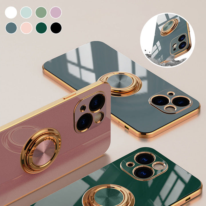 Plated iPhone Case with Ring | Kalsten