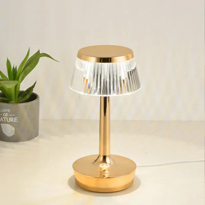 Crystal Pendant - Rechargeable Wireless Table Lamp Kalsten