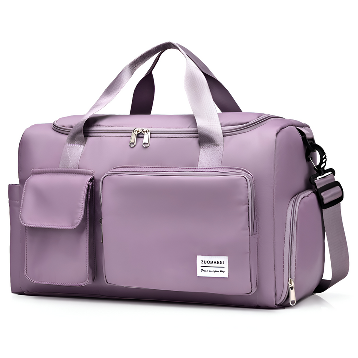 Waterproof Travel Bag with Shoe Compartment – Lightweight Weekend Bag with Plenty of Storage | Kalsten