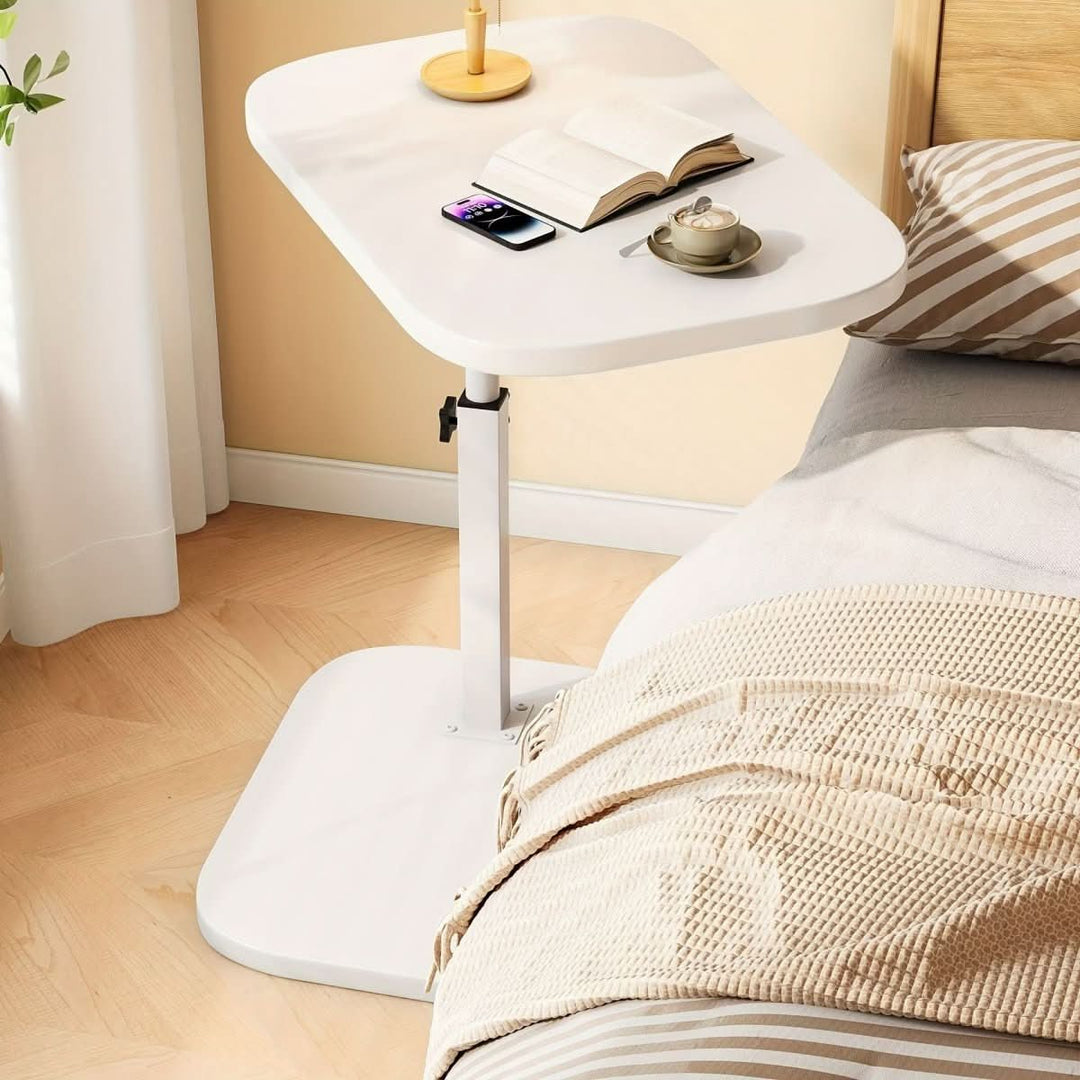 Adjustable Side Table for Sofa and Bed