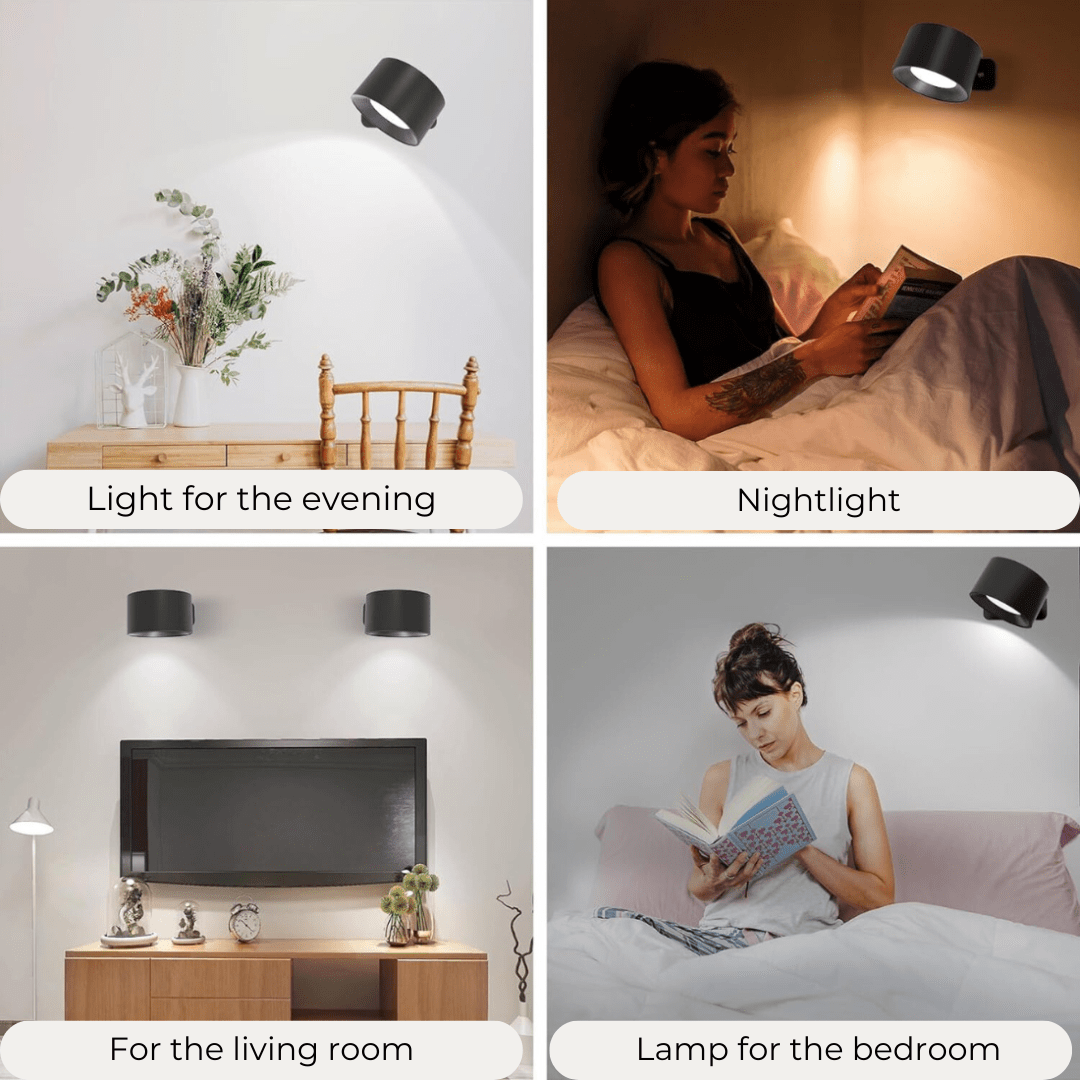 Rechargeable 360° LED Wall Lamp