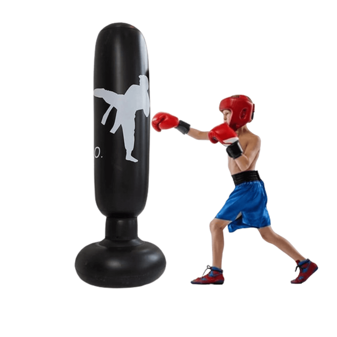 Kalsten | PowerStrike Punch Bag | Strengthen power and endurance - Inflatable freestanding boxing tower for intensive training