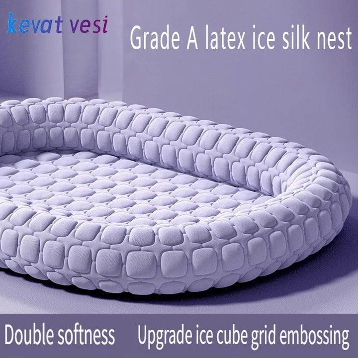 FrostiPad French Bulldog Summer Bed – Non-slip Ice Silk Orthopedic Mat | Kalsten