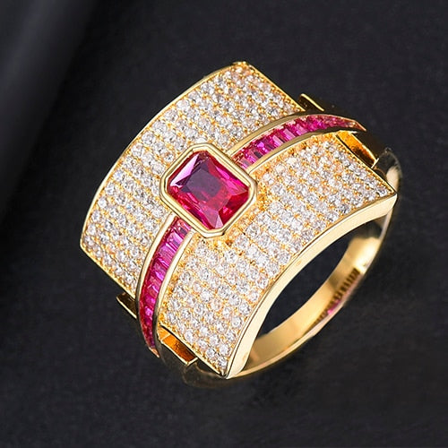 Kalsten | Monaco Design Luxury Statement Stackable Ring For Women