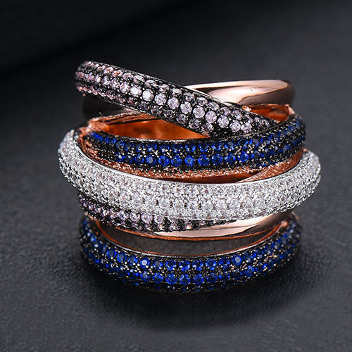 Kalsten | Monaco Design Luxury Statement Stackable Ring For Women