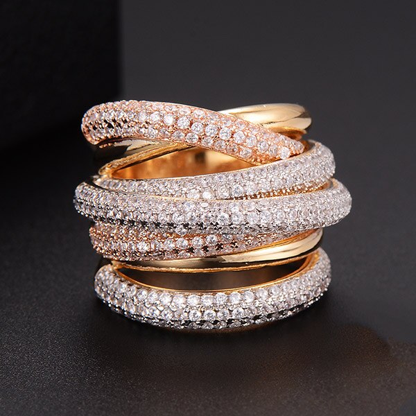 Kalsten | Monaco Design Luxury Statement Stackable Ring For Women