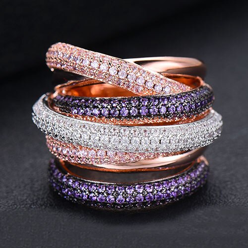 Kalsten | Monaco Design Luxury Statement Stackable Ring For Women
