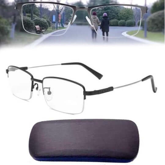 Progressive multifocal reading glasses with blue light filter | Kalsten