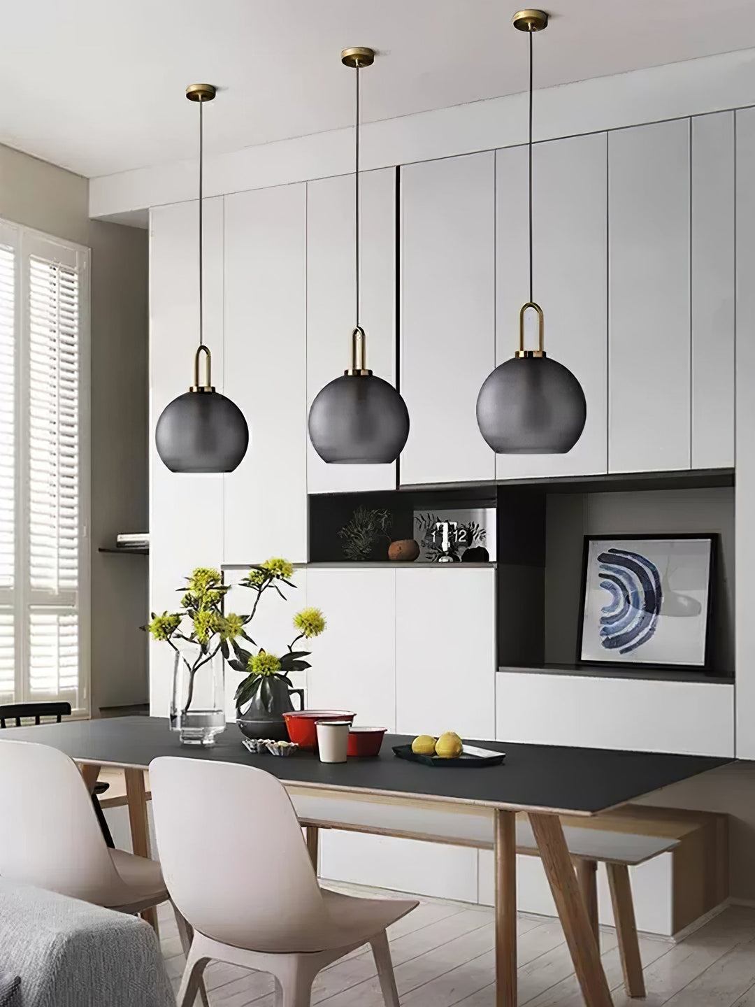 Glass Houselight Pendant Swag Light | Kalsten