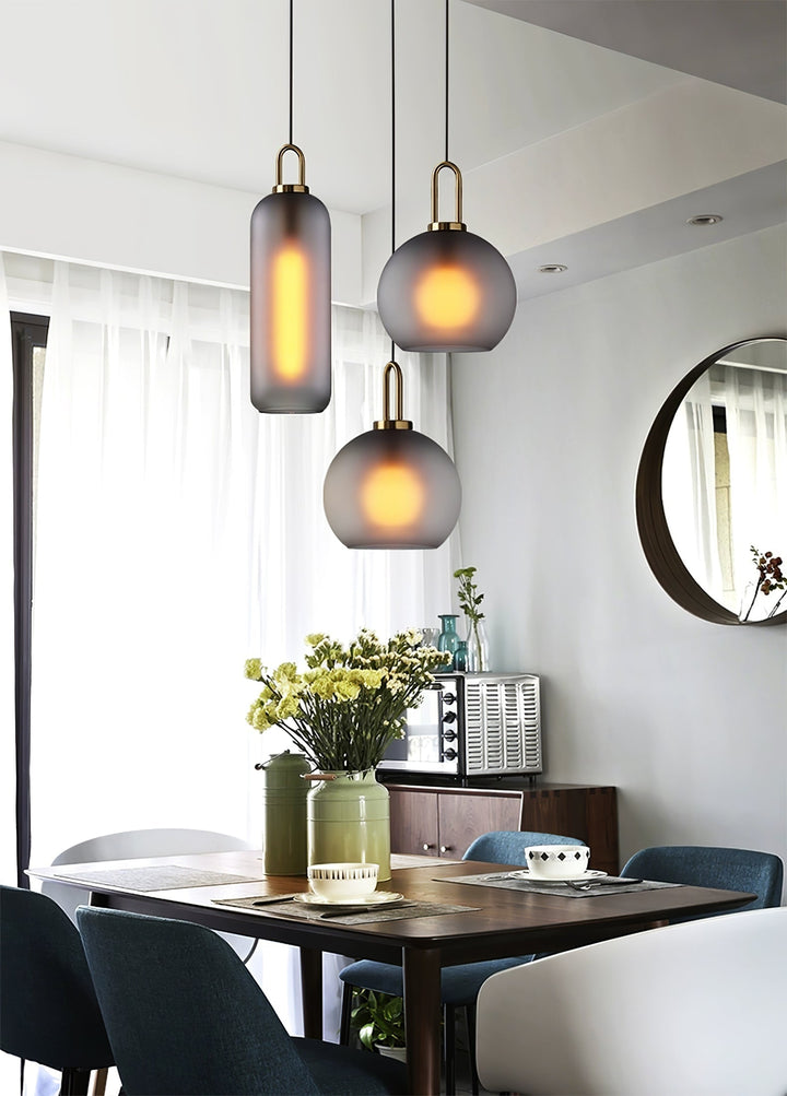 Glass Houselight Pendant Swag Light | Kalsten