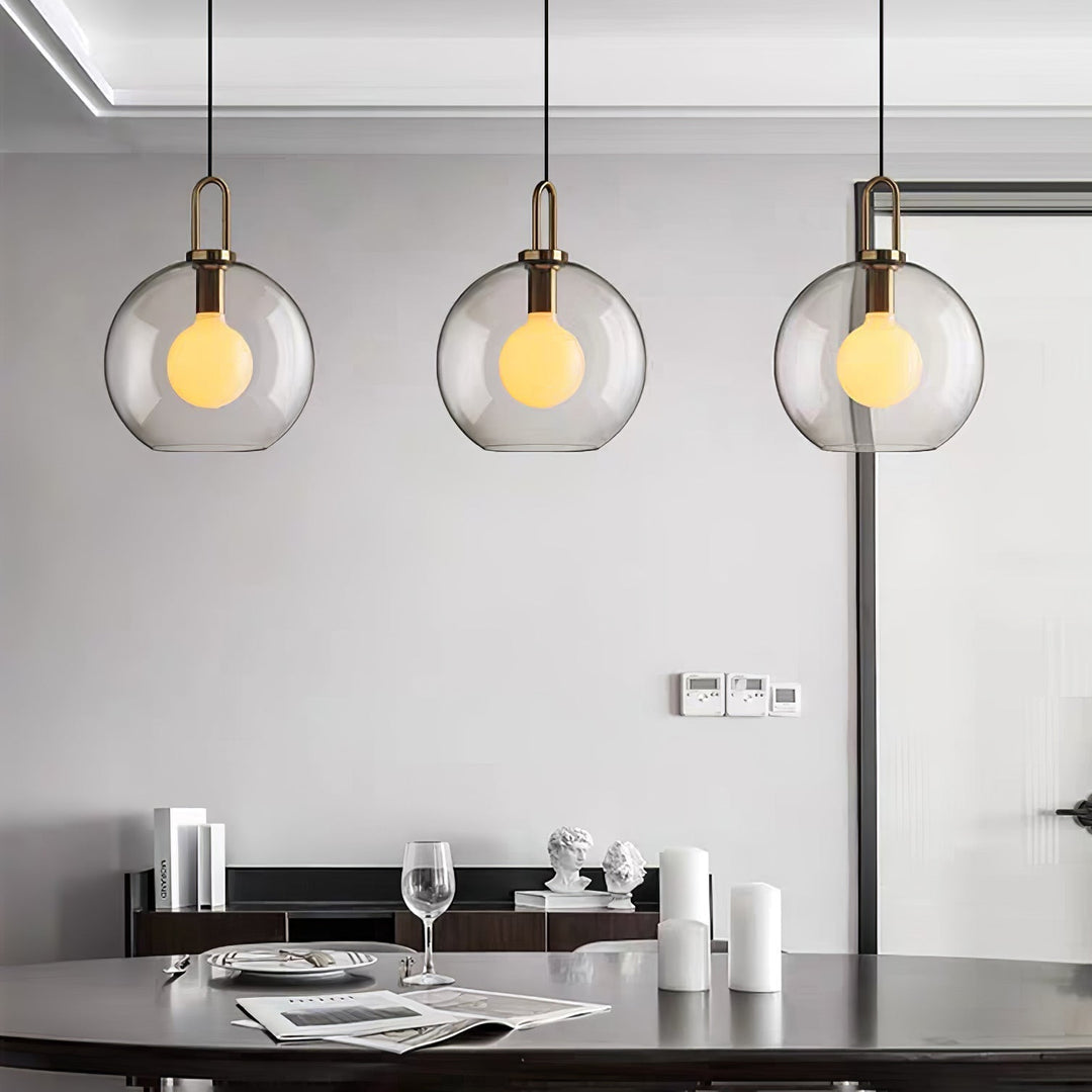 Glass Houselight Pendant Swag Light | Kalsten