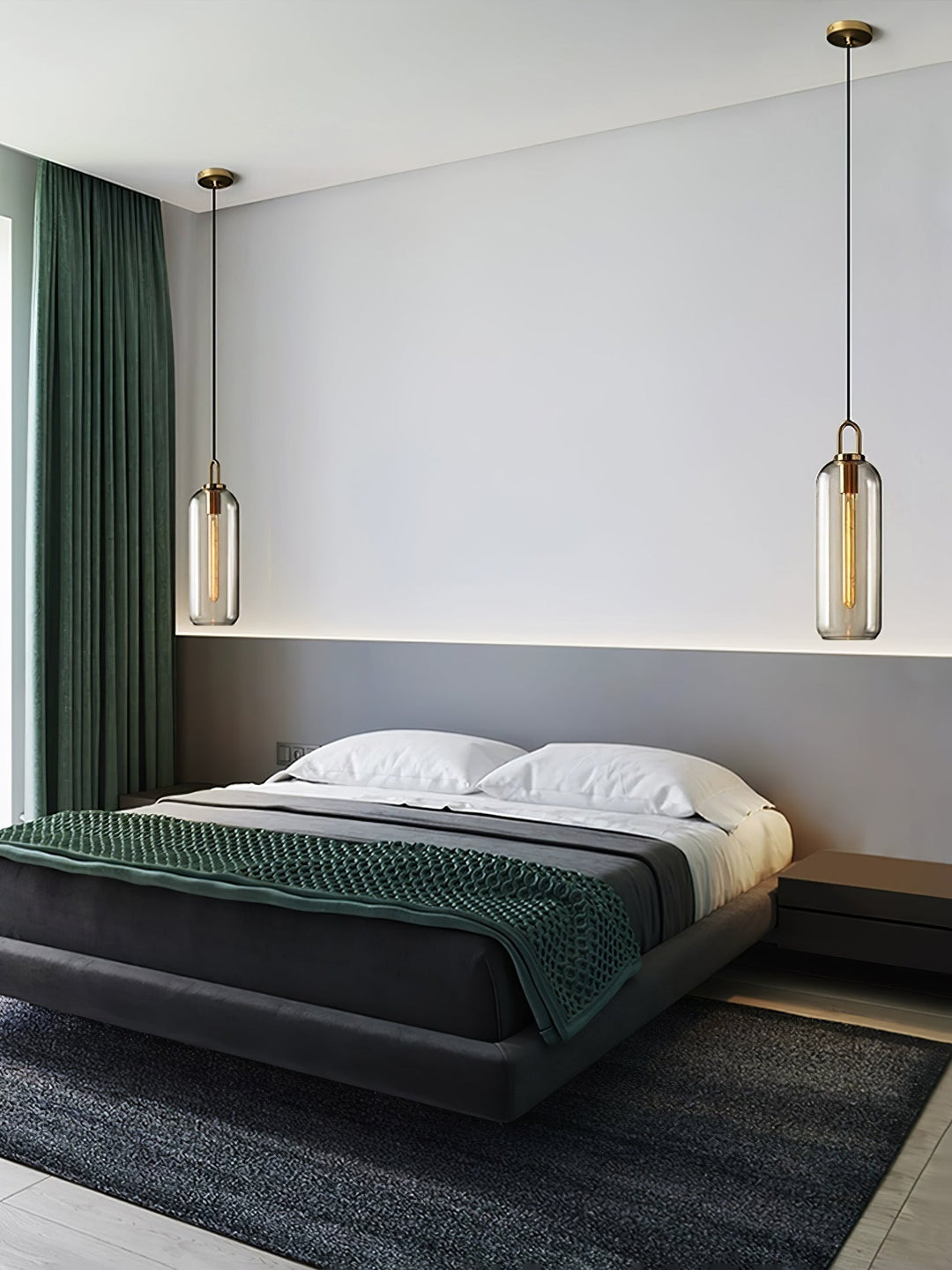 Glass Houselight Pendant Swag Light | Kalsten