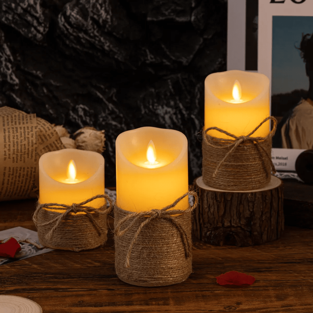 Kalsten | Flameless Decorative Candles with Realistic Flicker Effect