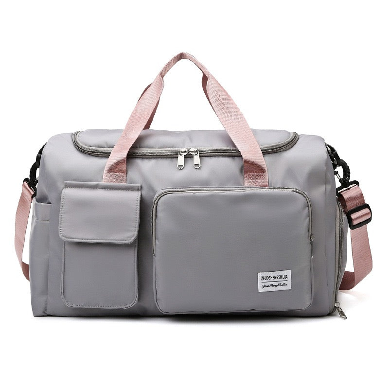 Kalsten | Traventix Travel Bag with Multiple Compartments | Waterproof & Lightweight | Sports, Fitness & Weekend Bag for Men & Women