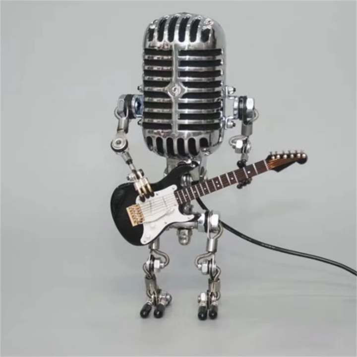 Table Lamp Industrial Metal Robot Desk Light | Kalsten