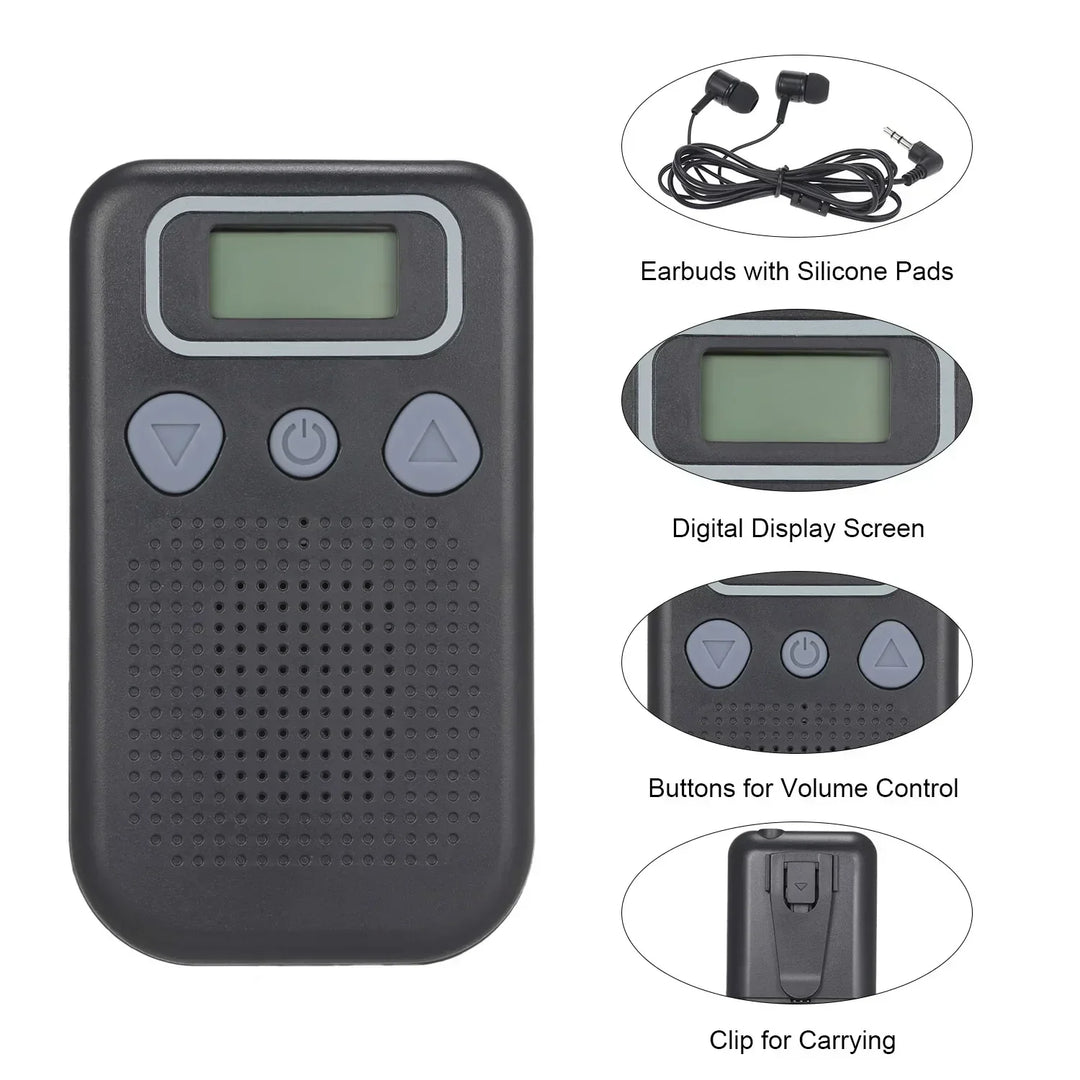 In-Ear Hearing Amplifier for Seniors