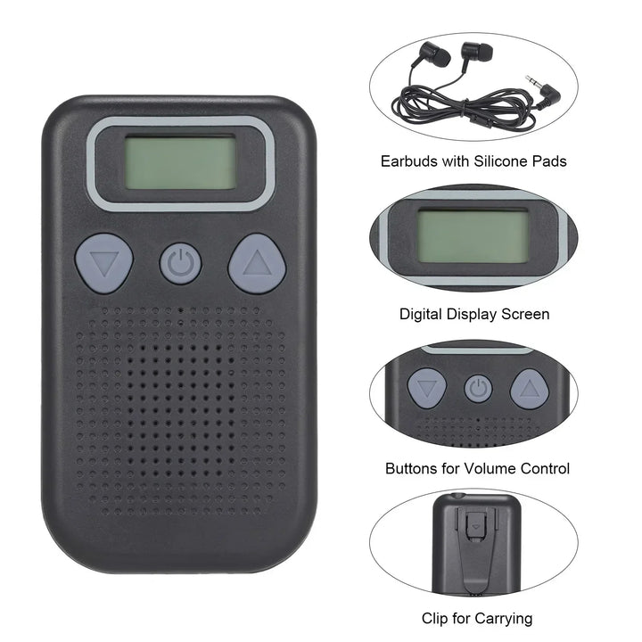 In-Ear Hearing Amplifier for Seniors