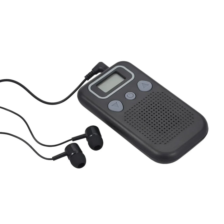 Kalsten | Hearing Aid Sound Amplifier – Battery-Powered In-Ear Hearing Enhancement Device with Headset for Seniors and Adults