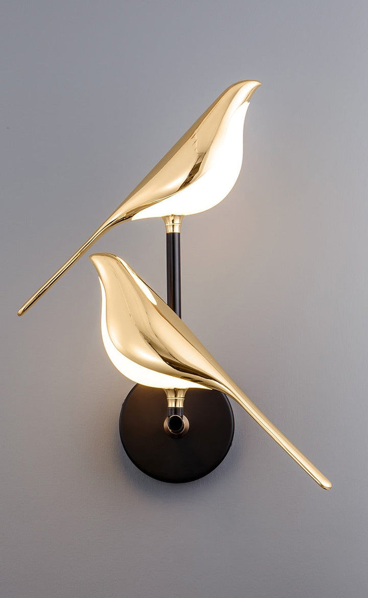 Decorative Bird LED Wall Lantern Kalsten
