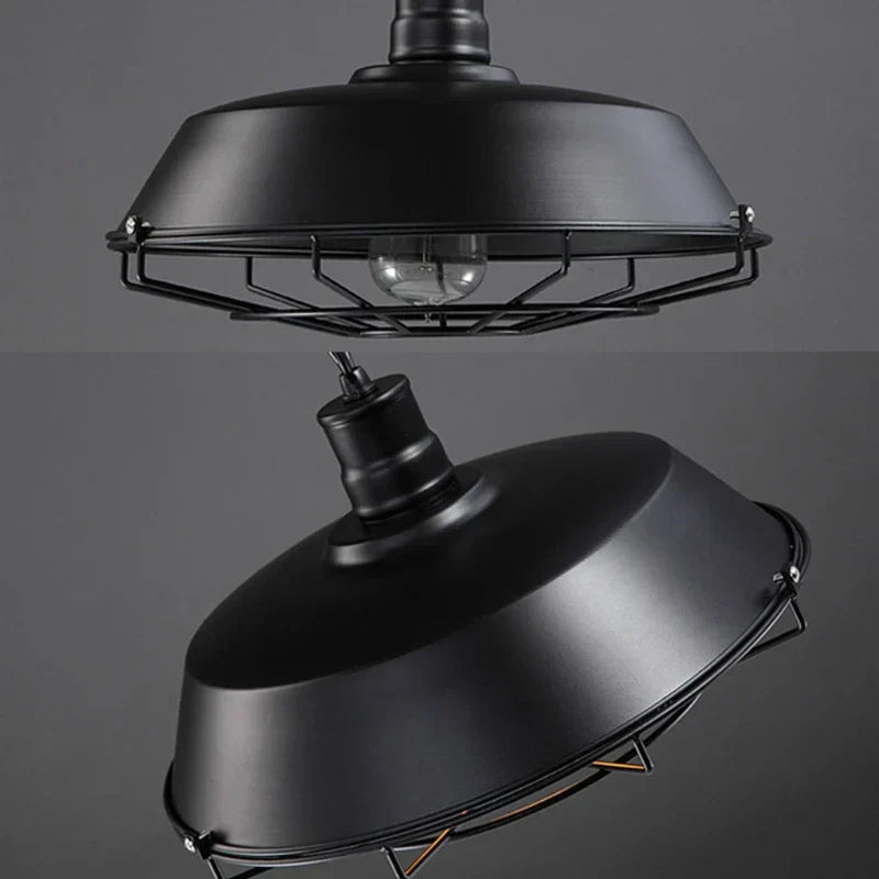 Kalsten | Vintage Loft Pendant Light: Industrial Retro Iron Ceiling Light Chandelier for Living Room, Restaurant, Bar, Kitchen