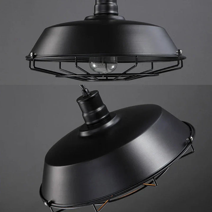 Kalsten | Vintage Loft Pendant Light: Industrial Retro Iron Ceiling Light Chandelier for Living Room, Restaurant, Bar, Kitchen