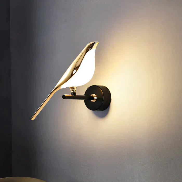 LumiBird Nordic LED Bird Wall Lamp - Elegant light for your space | Kalsten